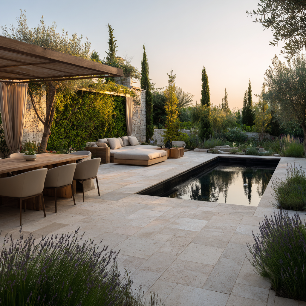 Outdoor space at LA Serenity Springs treatment center in Los Angeles